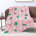 thumbnail image 3 of Flamingo Gifts for Women Fuzzy Blanket, Plush Blanket, Fluffy Blanket, Bed Throw Blanket Gifts for Girls Cozy Gifts for Men, Kids Blanket, Bedroom Decor 30x40 Inch, 3 of 9