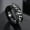 Black&Silver, variant on 5-Colors 8mm Silver/Gold/Black/Blue Spinner Chain Band Mens Steel Ring Size 7-12