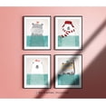 thumbnail image 4 of Woodland Nursery Decor Wall Art for Bedroom, 8x10 Canvas Prints Poster Unframed Set of 4, Kids Wall Decor, 4 of 4
