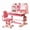 Pink #5, variant on Lweong Kids Desk and Chair Set, Height Adjustable Children's Study Desk with Spacious Storage Drawer, Golden Distance Preventing Myopia Design for Kids