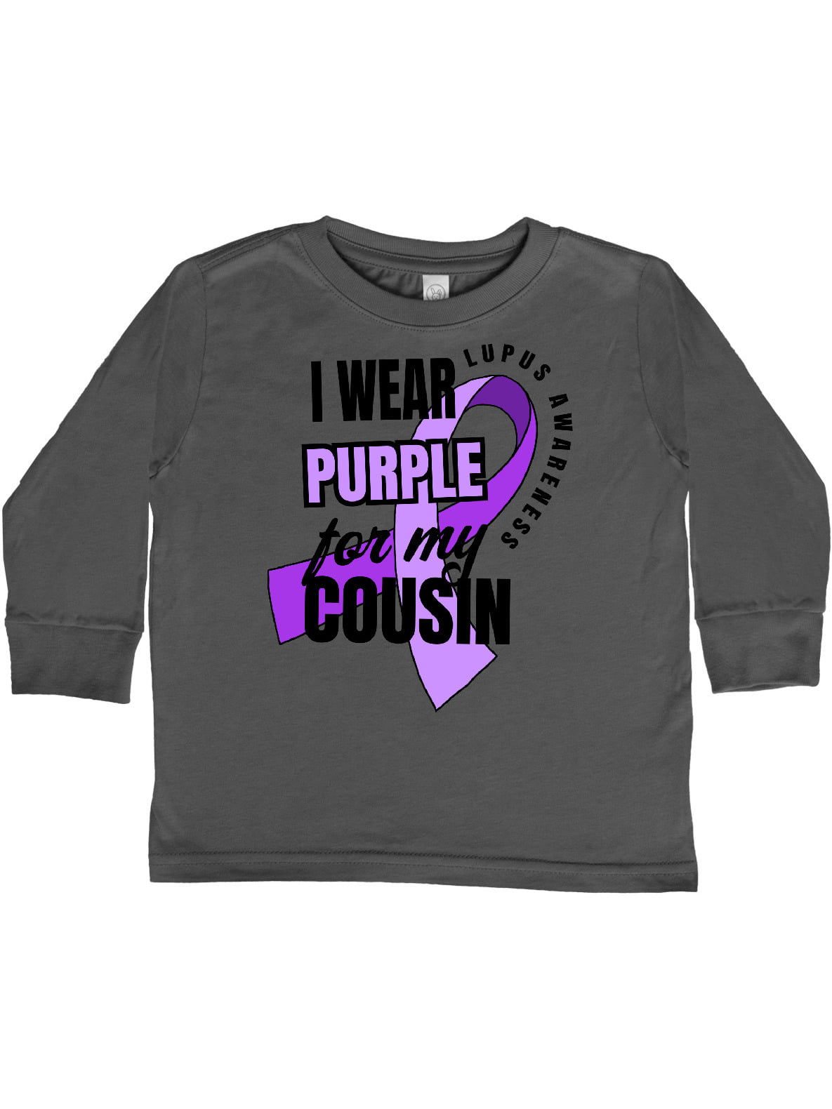 inktastic I Wear Purple for My Cousin Lupus Awareness Baby T-Shirt 