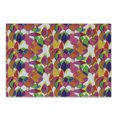 thumbnail image 1 of Colorful Cutting Board, Nature Inspired Botanical Motif with Abstract Quirky Leaves on Plain Background, Decorative Tempered Glass Cutting and Serving Board, in 3 Sizes, by Ambesonne, 1 of 2