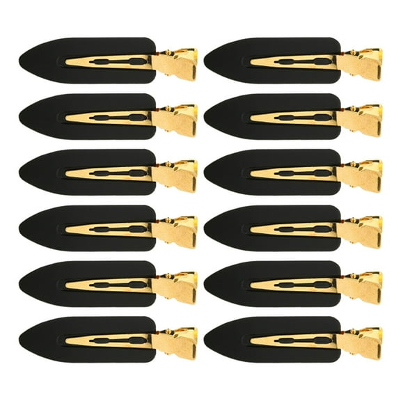 Raindrops No Crease Hair Accessories 12Pcs Hair Clips For Women Daily Use