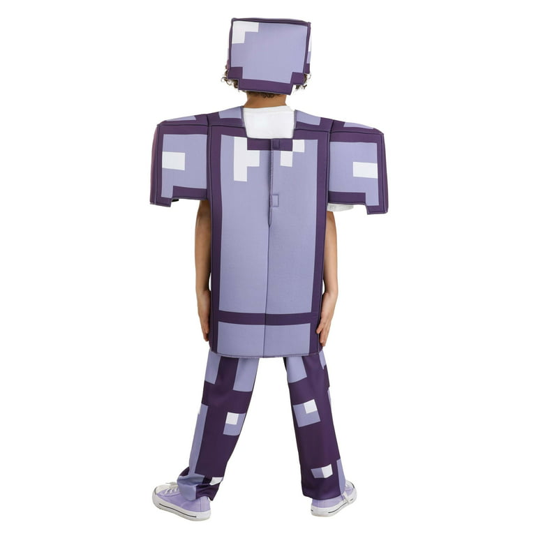 DISGUISE DISK65662L Official Deluxe Diamond Armour Minecraft Made with  Super Soft Material-Christmas Halloween Costumes for Kids, S :  : Toys & Games