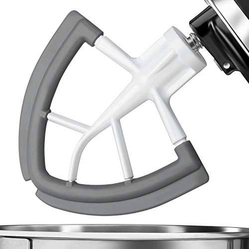 1pc 4.5-5 Quart Flex Edge Beater for KitchenAid Tilt-Head Stand Mixers,Kitchen  Aid Attachments for Mixer,Flat Beater With Flexible Edges, Fits  models:Artisan, Classic, Classic Plus, Ultra Power, Accolade 400, 90th  Anniversary Glass Bowl