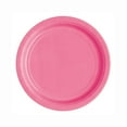 thumbnail image 1 of Unique Industries' Hot Pink Round 9" Dinner Plates, 20ct, 1 of 3