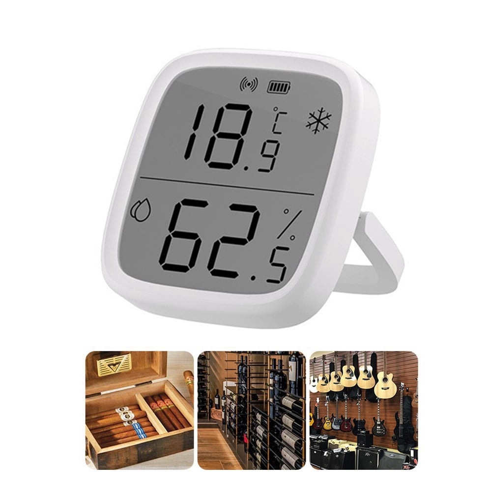 1pc For SONOFF SNZB-02D Wireless LCD Display Smart Temperature Humidity Sensor