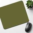 thumbnail image 6 of It's Just a Solid Olive Drab Color Mouse Pad Low Profile Gaming Mat, 6 of 7