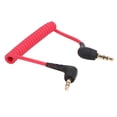thumbnail image 1 of Video Mic Cable, Anti Interference 3.5mm Mic Cord  for Cameras, 1 of 7