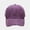 Purple, variant on Beige Curved Brim Snapback Hat Hats for Women Ball Cap Polyester Washed Low Profile Adjustable Hat for Men Women Casual Outdoor Running Golf One Size