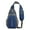 Dark Blue, variant on Mepaouo Women Men Sling Bag RFID Blocking Sling Backpack Crossbody Chest Bag Daypack for Hiking Travel