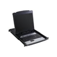 thumbnail image 3 of Tripp Lite by Eaton NetDirector 16-Port 1U Rack-Mount Console KVM Switch with 19-in. LCD + 8 PS2/USB Combo Cables - 16 Computer(s) - 19" - 16 x HD-18 Keyboard/Mouse/Video - 1U Height, 3 of 5
