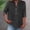 #0280-Black, variant on Womens Summer T shirts V Neck Short Sleeve Buttons Tops Tee Solid Color Blouse Loose Fit Multiple Color Options