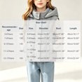 thumbnail image 3 of LOINRODI Girls Puffer Vest, Quilted Snap Button Sleeveless Hooded Warm Padded Outerwear for Cold Weather Gray Size 9-10, 3 of 9