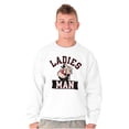 thumbnail image 3 of Olive Oyl And Popeye Kiss Ladies Man Men's Crewneck Sweatshirt Brisco Brands M, 3 of 6