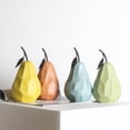 thumbnail image 4 of Nordic Sculpture Figurines for Interior Office Desk Accessories Home Decor Pear for Apple Ceramic Decor Abstract Fruit Ornaments (B1), 4 of 7