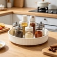 thumbnail image 5 of Fufafayo Rotating Spice Rack, Kitchen Condiment Organizer, Multifunctional Storage Box for Soy Sauce, Vinegar and Fruit, Space-Saving Turntable for Countertop, Cabinet or Pantry, 5 of 5