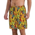 thumbnail image 2 of Balery Dancing African Women Traje de Baño Estilo Hawaiano para Hombre, Shorts de Secado Rápido con Bolsillos-Large, 2 of 6