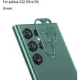 thumbnail image 2 of Dteck 2-Pack for Samsung Galaxy S22 Ultra,Lens Protector,Aluminum Alloy Metal Camera Lens Protector for Samsung Galaxy S22 Ultra 5G 6.8 Inch,Green, 2 of 2