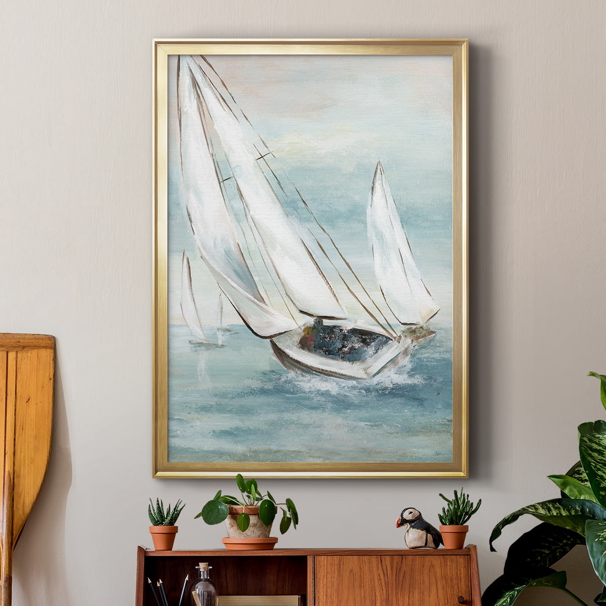 Catching Wind Premium Classic Framed Print - Ready to Hang