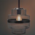 thumbnail image 2 of OULII Versatile Black Iron Shade for Pendant Lighting 1Pack, 2 of 8