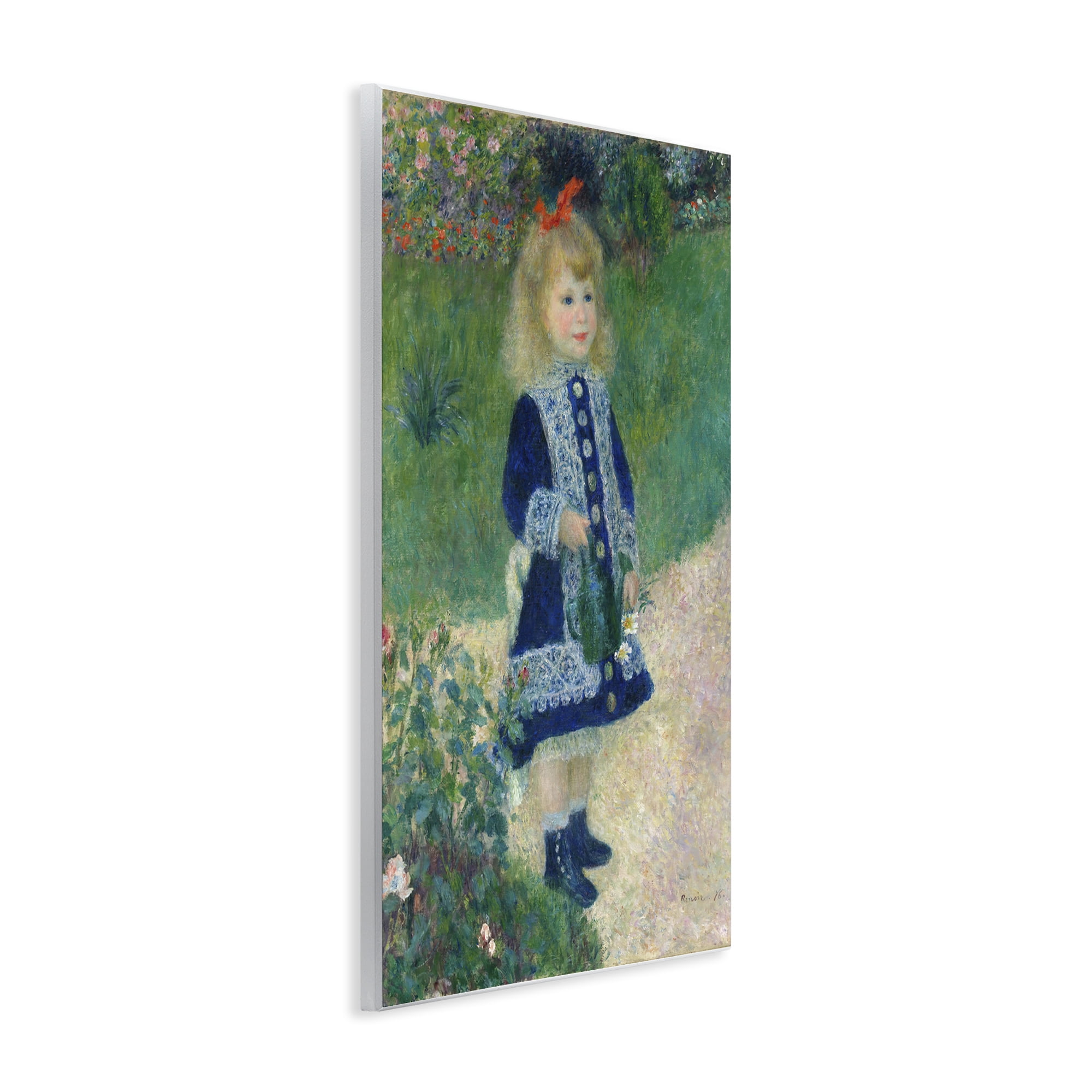Stupell Industries Girl With Watering Can Wall Plaque Art, design by Tina LeCour