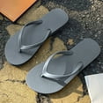 thumbnail image 3 of New Colorful Flip Flops for Women Non Shower Clip on Portable Beach Sandals Gray 36, 3 of 5