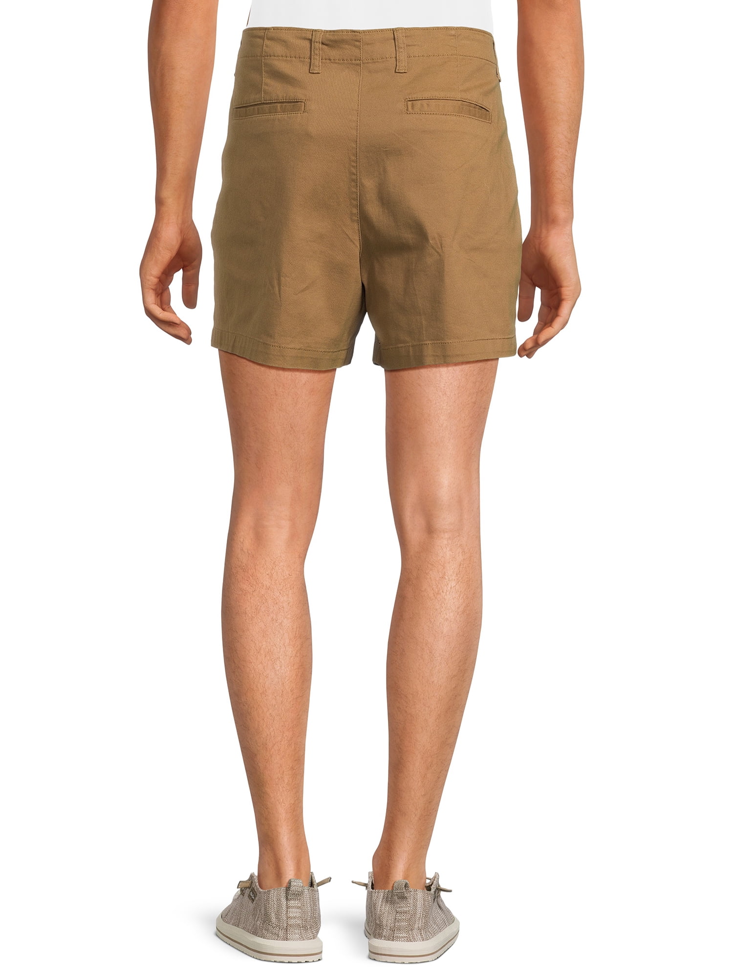 George Men's and Big Men's Flat Front Shorts, 5" Inseam, Sizes 30-46