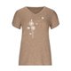 thumbnail image 4 of Blusa informal con estampado de manga corta y cuello en V de verano para mujer con estilo OAVQHLG3B Store  lin121212, 4 of 4