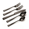 thumbnail image 5 of (2 pack) Oneida Harding 20-Piece Black Satin Stainless Steel Flatware Set (Service for 4), 5 of 8