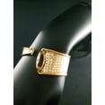 thumbnail image 5 of Fine Ancient Style Adjustable Cuff Bracelet with Black Zircon Stone Gift for Her, 5 of 5