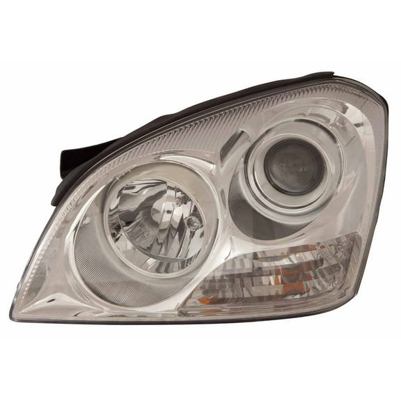 KAI New CAPA Certified Standard Replacement Passenger Side Headlight Assembly, Fits 2006-2007 Kia Magentis