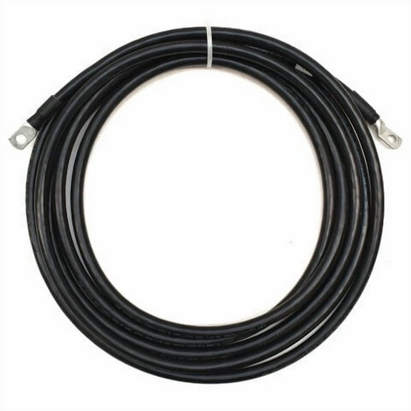 Tracker Boat Battery Cable 171139  | 1/0 AWG Marine Wire Black 19 FT