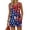 Multicolor, variant on 4th of July Two Piece Sets for Women 250th Year Square Neck Drawstring Patriotic Outfits Red White Blue Sleeveless Tank Top Summer Short Sets with Pockets Red 3XL