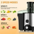 thumbnail image 4 of VAVSEA Juicer Machine 600W, Juice Extractor, Anti-Drip Press Centrifugal Juicer Maker with Big Mouth 3" Feed Chute for Whole Fruit Vegetable, BPA-Free, Easy to Clean, 4 of 10