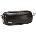thumbnail image 1 of Neceser de viaje de cuero con forro impermeable | Hecho a mano, vintage, negro, 1 of 7