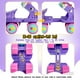 thumbnail image 5 of Patines SULIFEEL para niños ajustables con forma de unicornio cuádruple, color morado, 5 of 7