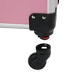 thumbnail image 6 of Zimtown 4 in 1 Aluminum Rolling Cosmetic Makeup Train Cases Trolley Professional Artist Organizer, 6 of 9
