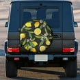 thumbnail image 3 of Kdxio Lemon Fruits Flowers Leaves for Tire Cover Wheel Protectors Tyre Covers Weatherproof Wheel Covers Universal Fit for Trailer Rv SUV Truck Camper Travel Trailers 15 inch, 3 of 8