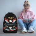 thumbnail image 3 of POLERO Tie Dye Pattern Lightweight Backpack for Daily School, Large Capacity Adjustable Strap Polyester School Backpack, 3 of 10