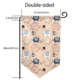 thumbnail image 7 of Wukai Cute Ink Drawn Elephants Print Garden Flag 12.5x18 Inch Double Sided Sun-resistant Rain-resistant, Wrinkle-resistant Colorfast(Only Flag), 7 of 7