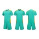 thumbnail image 1 of Conjuntos de blusas y camisas de manga corta con cuello en V. Conjunto de traje de fútbol de color sólido para niños para juegos deportivos universitarios, partidos de rendimiento, uniformes de entren, 1 of 5