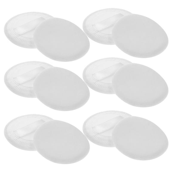 UNOMOR 12Pcs Makeup Pads for Pressed Cotton for Even Powder Distribution Women Tools
