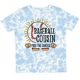 thumbnail image 3 of Inktastic Baseball Cousin Pass the Snacks Boys or Girls Toddler T-Shirt, 3 of 5