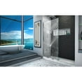 thumbnail image 4 of DreamLine Platinum Linea Surf 34 in. W x 72 in. H Single Panel Frameless Shower Screen in Polished Stainless Steel, 4 of 9