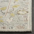 thumbnail image 3 of SAFAVIEH Roslyn Lennart Traditional Floral Wool Area Rug, Light Grey/Multi, 8' x 10', 3 of 6