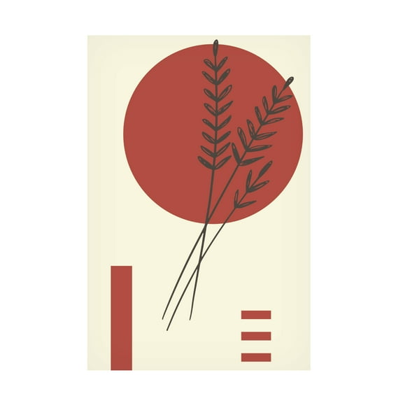 Trademark Fine Art jay stanley Boho Botanicals 2 Canvas Wall Art