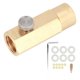 thumbnail image 1 of Adaptador de llenado de CO2, Kit de conector de dióxido de carbono, accesorios de válvula, 1 of 8