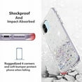 thumbnail image 6 of Compatible with Redmi A2 Case Cute Glitter Clear Sparkly Cases Shockproof Xiaomi Redmi A2 Phone Case for Women Girls Silicone Slim Bling Protective Cover (Clear), 6 of 14