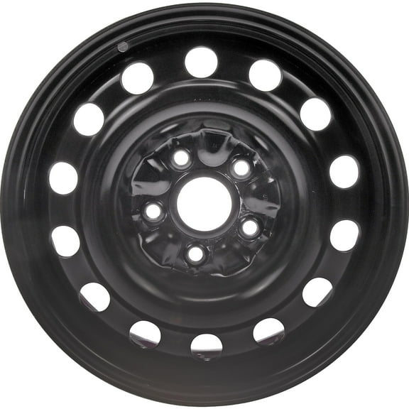 Dorman 939-121 Steel 16" Wheel Rim 16 x 6.5-inch 5-Lug Black, for Specific Toyota Models